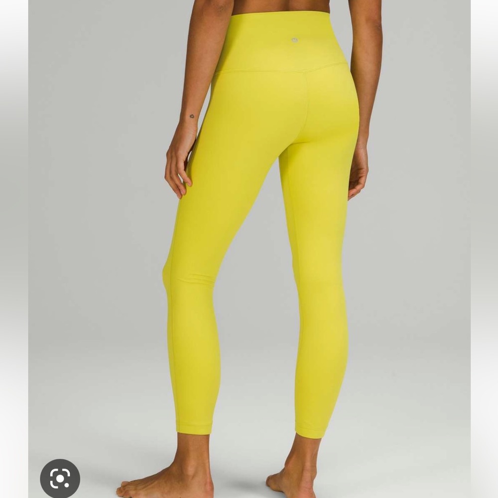 Lululemon Align High-Rise Pant Yellow Serpentine
